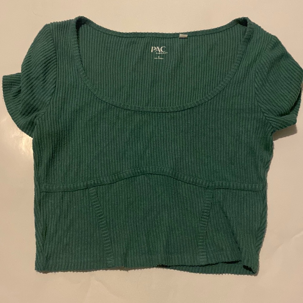 pacsun green tee
